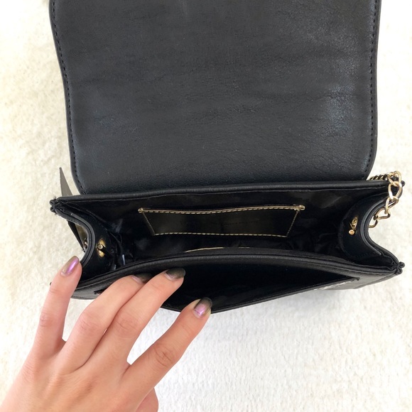 NWT Black & White INC Hadley Crossbody Purse - Picture 8 of 8